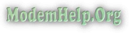 ModemHelp.Org Title and Logo